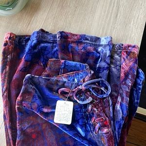 Free people new with tag Velour Flare pants